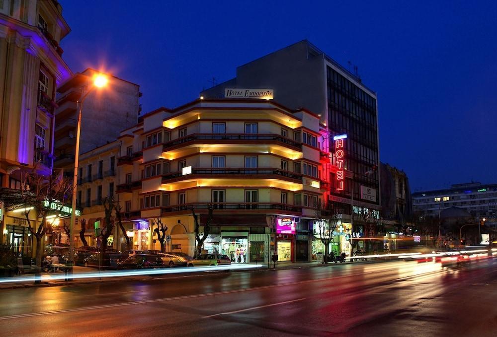 Hotel Emporikon Thessaloniki Exterior foto