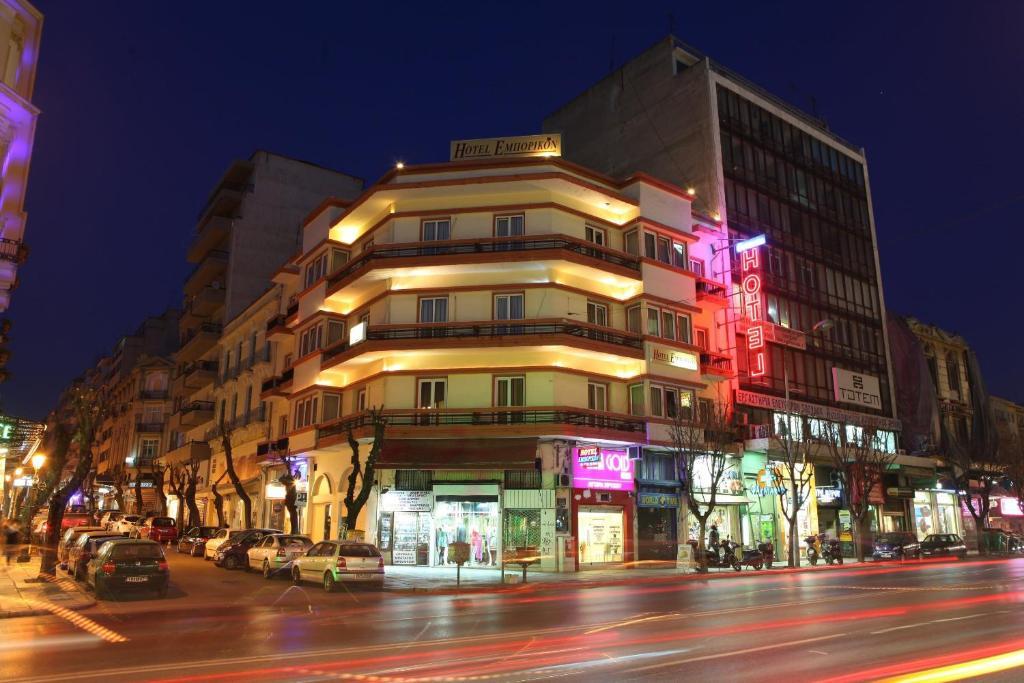 Hotel Emporikon Thessaloniki Exterior foto